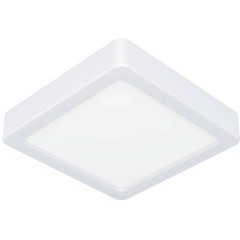 900646 Накладной светильник FUEVA 5, 11W (LED), 3000K, IP44, L160, B160, H28, сталь, белый / пластик, белый 900646 Накладной светильник FUEVA 5, 11W (LED), 3000K, IP44, L160, B160, H28, сталь, белый / пластик, белый