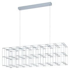 39763 EGLO FRONTERA Светодиодный диммируемый по TRIAC подвесной светильник, 60Вт, 6950Лм, 3000K