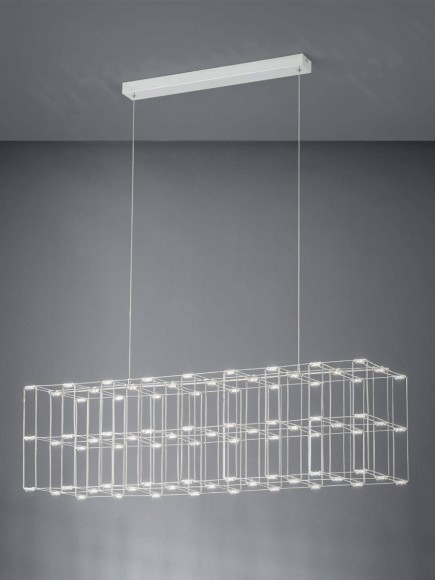 39763 EGLO FRONTERA Светодиодный диммируемый по TRIAC подвесной светильник, 60Вт, 6950Лм, 3000K