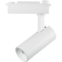Однофазный двужильный светодиодный трековый светильник Lightstar 218216 Fuoco 3000-6000К 1500Лм CRI80+ 24° 15Вт Однофазный двужильный светодиодный трековый светильник Lightstar 218216 Fuoco 3000-6000К 1500Лм CRI80+ 24° 15Вт