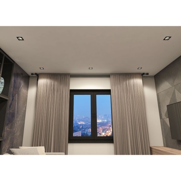 Встраиваемый светильник DK2060 DK2061-BK Встраиваемый светильник DK2060 DK2061-BK