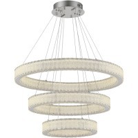 SL6008.103.03 Люстра подвесная ST-Luce Хром/Хром LED 3*95W 3000K LATOZZO