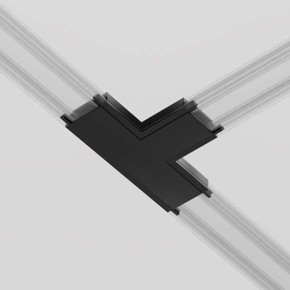 Коннектор Т-образный для накладного плоского шинопровода Maytoni Radity TRA084CT-11B