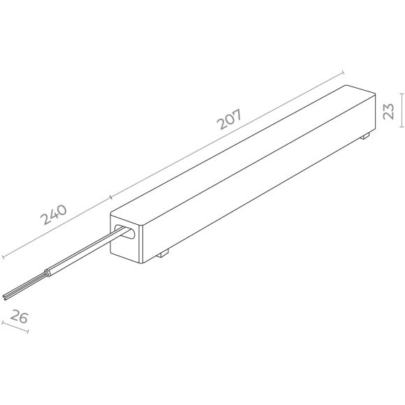 ST063.448.100 Блок питания 100Ватт ST Luce Skyflat