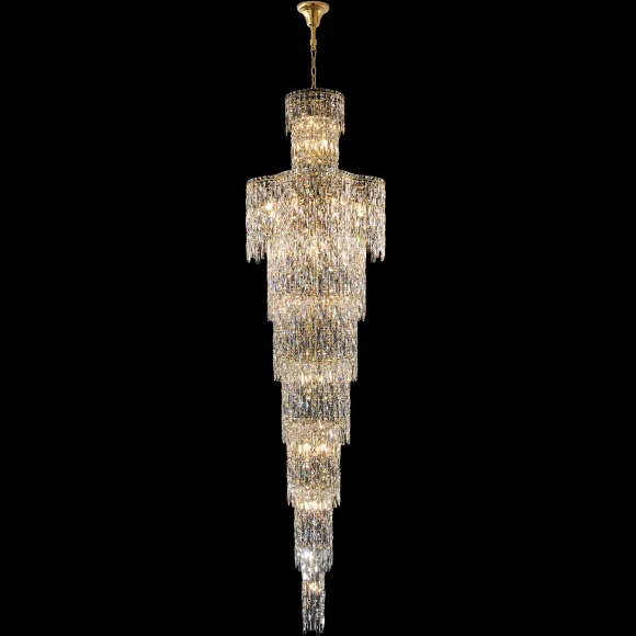 Люстра Crystal Lux ABRIL SP28 GOLD 0022/335