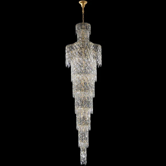 Люстра Crystal Lux ABRIL SP28 GOLD 0022/335