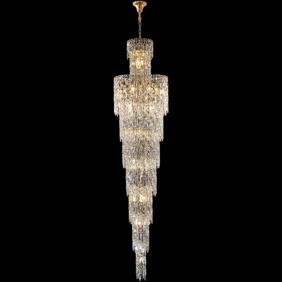 Люстра Crystal Lux ABRIL SP28 GOLD 0022/335
