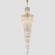 Люстра Crystal Lux ABRIL SP28 GOLD 0022/335