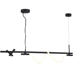 SL6118.403.03 Светильник подвесной ST-Luce Черный/Черный LED 2+1*3+11W 4000K MARLOW SL6118.403.03 Светильник подвесной ST-Luce Черный/Черный LED 2+1*3+11W 4000K MARLOW