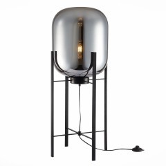 SL1050.715.01 Торшер ST-Luce Черный/Дымчатый E27 1*40W BURASCA SL1050.715.01 Торшер ST-Luce Черный/Дымчатый E27 1*40W BURASCA