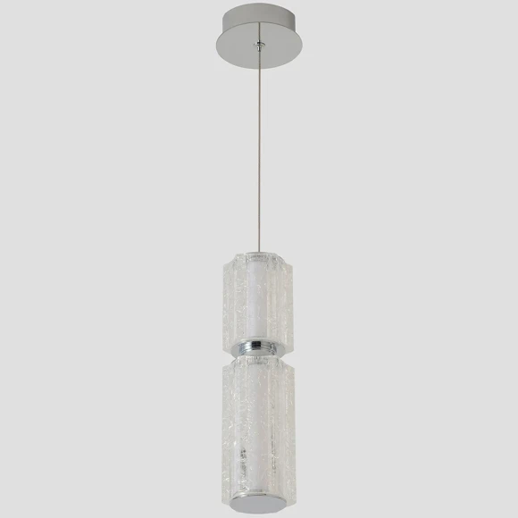 Светильник подвесной Crystal Lux ANTIQUE SP23W LED CHROME 4001/223