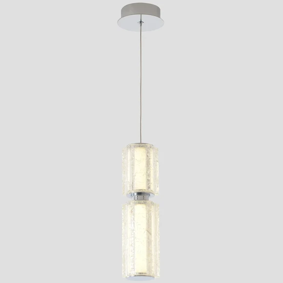 Светильник подвесной Crystal Lux ANTIQUE SP23W LED CHROME 4001/223