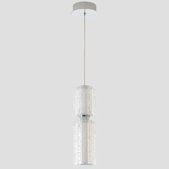 Светильник подвесной Crystal Lux ANTIQUE SP23W LED CHROME 4001/223