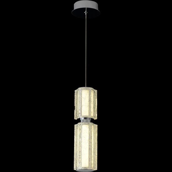 Светильник подвесной Crystal Lux ANTIQUE SP23W LED CHROME 4001/223