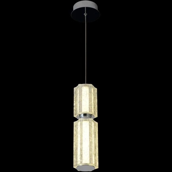 Светильник подвесной Crystal Lux ANTIQUE SP23W LED CHROME 4001/223