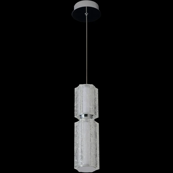 Светильник подвесной Crystal Lux ANTIQUE SP23W LED CHROME 4001/223