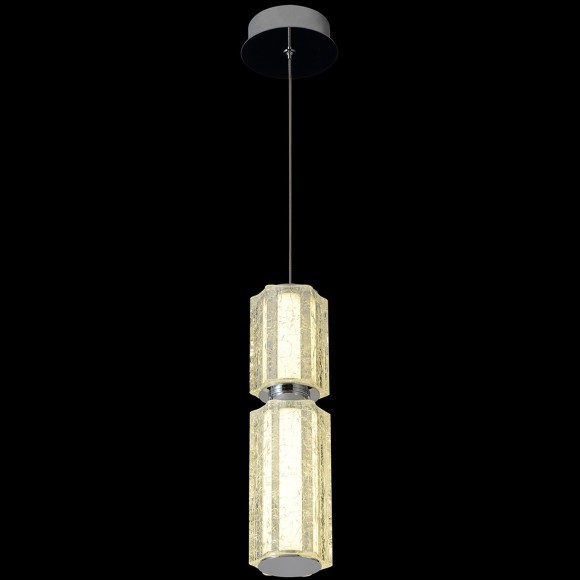 Светильник подвесной Crystal Lux ANTIQUE SP23W LED CHROME 4001/223