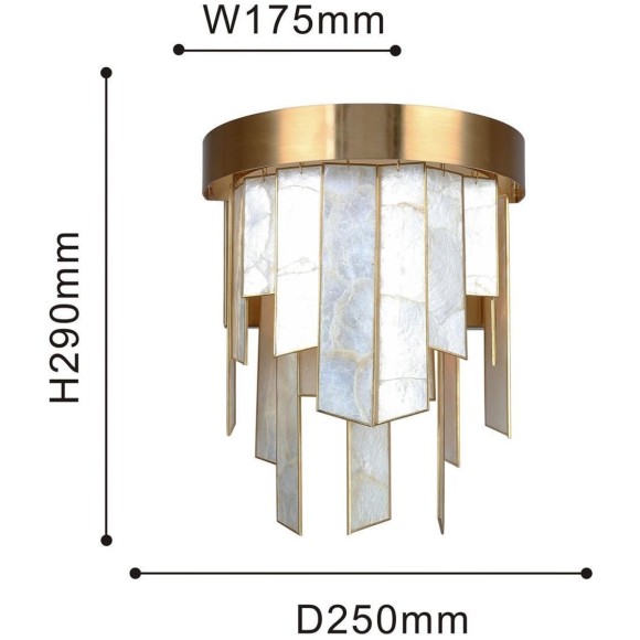 Настенный светильник Shally 4199-2W