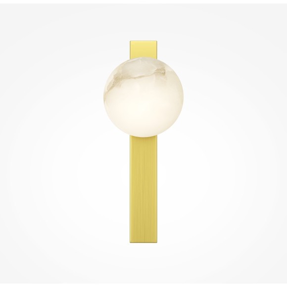 MOD464WL-L3BS3K Настенный латунный светодиодный светильник (бра) 3Вт, 3000К, 80CRI, 180° Maytoni Yora 