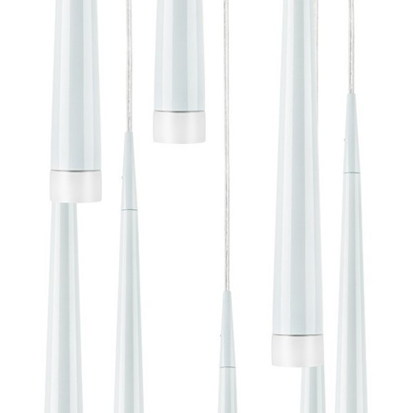 Длинный подвесной светильник Lightstar 807086 Punto под лампы 8xG9 200W