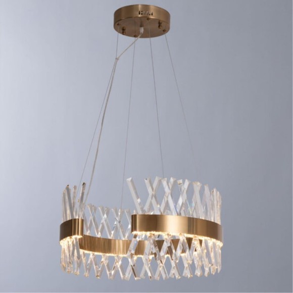 Люстра хрустальная Divinare 1685/01 SP-1 CORONA светодиодная LED 70W