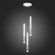SL1577.503.03 Светильник подвесной ST-Luce Белый/Белый LED 3*5W 3000K FIZORIO