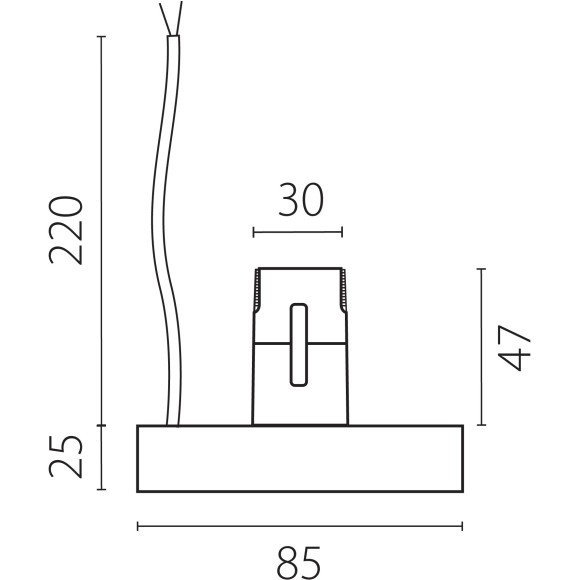 Блок питания 100W с зажимом для шинопровода серии Due Hermes Lightstar арт 510217