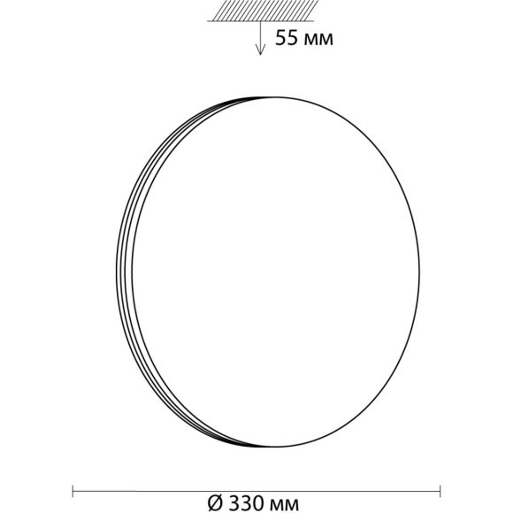Настенно-потолочный светильник Sonex 3016/CL SMALLI IP43 светодиодный LED 30W Настенно-потолочный светильник Sonex 3016/CL SMALLI IP43 светодиодный LED 30W