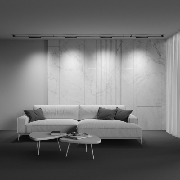 Светильник светодиодный на текстильный шинопровод Maytoni Parity TR128B-12W4K-M-B 1015лм 12Вт CRI90