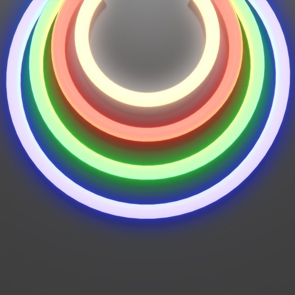 Гибкий неон Nemo D25 24В 17,2Вт/м RGBW 3000К IP65 5м 20304 Гибкий неон Nemo D25 24В 17,2Вт/м RGBW 3000К IP65 5м 20304