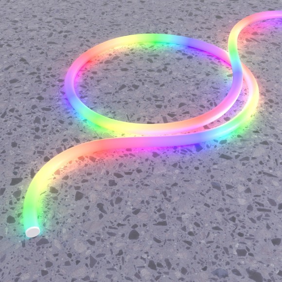 Гибкий неон Nemo D25 24В 17,2Вт/м RGBW 3000К IP65 5м 20304 Гибкий неон Nemo D25 24В 17,2Вт/м RGBW 3000К IP65 5м 20304