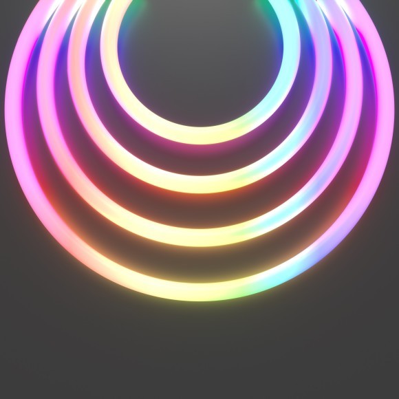 Гибкий неон Nemo D25 24В 17,2Вт/м RGBW 3000К IP65 5м 20304 Гибкий неон Nemo D25 24В 17,2Вт/м RGBW 3000К IP65 5м 20304