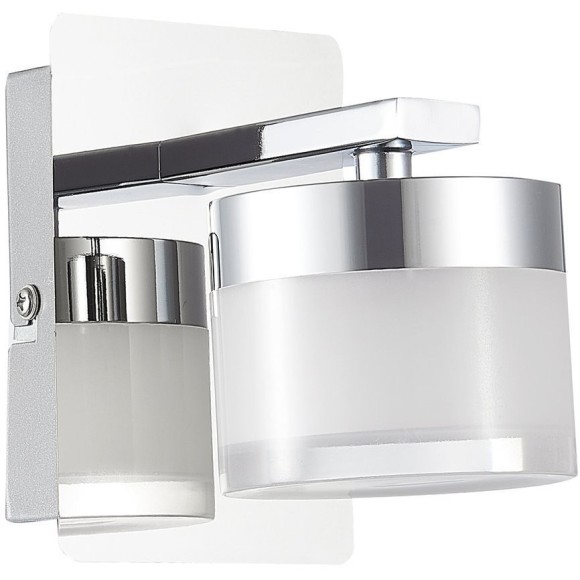 SL1600.101.01 Светильник настенный ST-Luce Хром/Белый LED 1*5W 4000K Настенные светильники