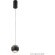 Светильник подвесной Crystal Lux CARO SP LED BLACK