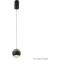 Светильник подвесной Crystal Lux CARO SP LED BLACK