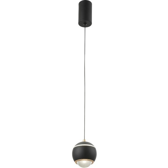 Светильник подвесной Crystal Lux CARO SP LED BLACK