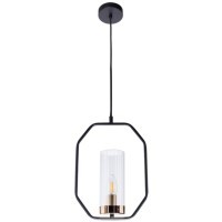 Подвесной светильник с 1 плафоном Arte Lamp A7004SP-1BK CELAENO под лампу 1xE14 60W