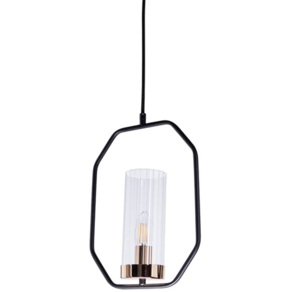 Подвесной светильник с 1 плафоном Arte Lamp A7004SP-1BK CELAENO под лампу 1xE14 60W