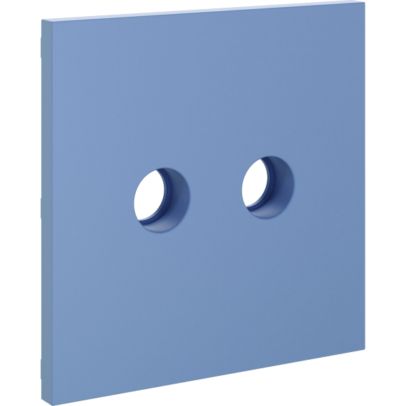 Накладка для розетки телевизионной оконечной TV+SAT, S70 (деним)