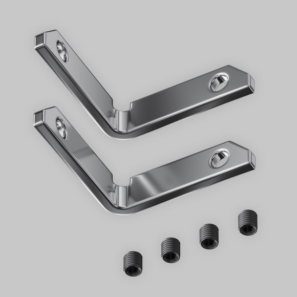 Комплект из 2 угловых вертикальных соединителей (только для шины арт TRX034-SCH-422B) TRA034ICL-MP-1