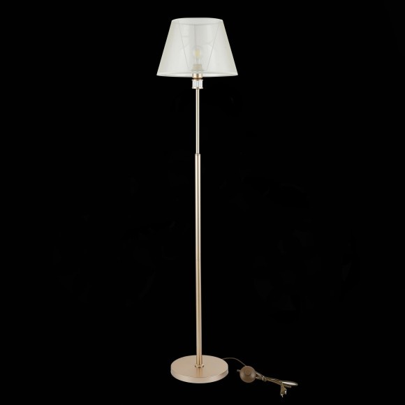 SLE107505-01 Светильник напольный Золотистый/Шампань E27 1*60W MANILA