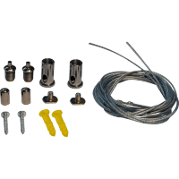 Подвесной комплект для магнитного шинопровода (2 шт.) Crystal Lux CLT 0.206 01 1408/121