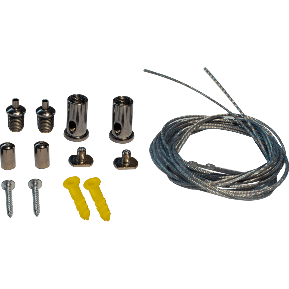 Подвесной комплект для магнитного шинопровода (2 шт.) Crystal Lux CLT 0.206 01 1408/121