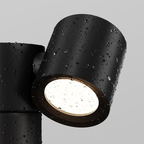 Уличный наземный светильник Maytoni O010FL-02B Wall Street IP54 под лампы 2xGU10 50W