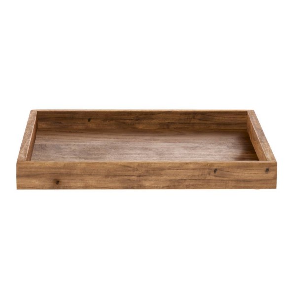 427168 COCHRANE Декоративный поднос дерево натуральный L400 B400 H40 427168 COCHRANE Декоративный поднос дерево натуральный L400 B400 H40