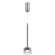 Freya Herb FR5633PL-L6CH Дизайнерский подвесной светильник в стиле модерн и ар-деко, LED 6 Вт, 3000К, CRI 80, 250 лм, 120°, 220V, диаметр 100 мм, высота 640-2520 мм, металл цвета хром, плафон стекло прозрачное
