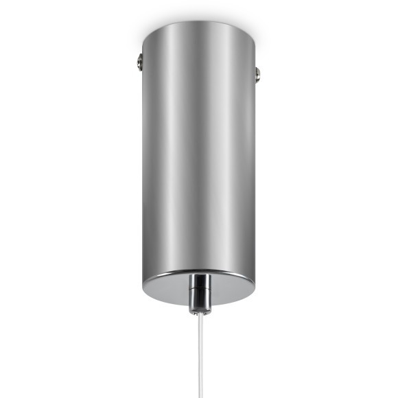 Freya Herb FR5633PL-L6CH Дизайнерский подвесной светильник в стиле модерн и ар-деко, LED 6 Вт, 3000К, CRI 80, 250 лм, 120°, 220V, диаметр 100 мм, высота 640-2520 мм, металл цвета хром, плафон стекло прозрачное