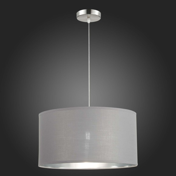 SLE300513-01 Подвес Никель/Серый, Серебристый E27 1*40W BRESCIA