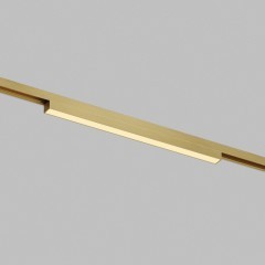 Трековый светодиодный линейный светильник Denkirs SHINE LINEAR ZigBee DK5951-SB 48V 10Вт 2700–6000K IP20 сатинированная латунь