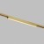 Трековый светодиодный линейный светильник Denkirs SHINE LINEAR ZigBee DK5951-SB 48V 10Вт 2700–6000K IP20 сатинированная латунь